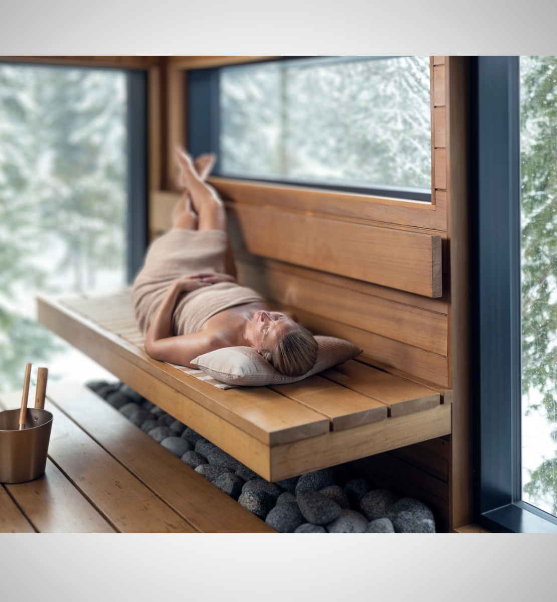 UKCOCO Saunakissen Aus Filz - Verdickt & Isoliert Für Saunabänke