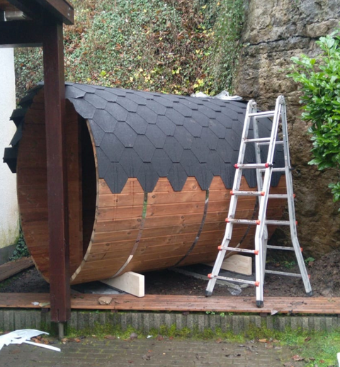 Saunafass iso 3,5m Bausatz
