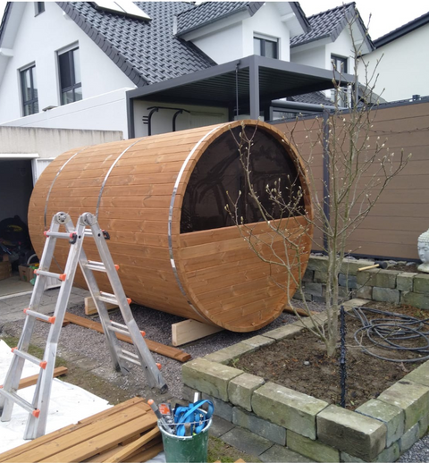 Saunafass iso 3,5m Bausatz
