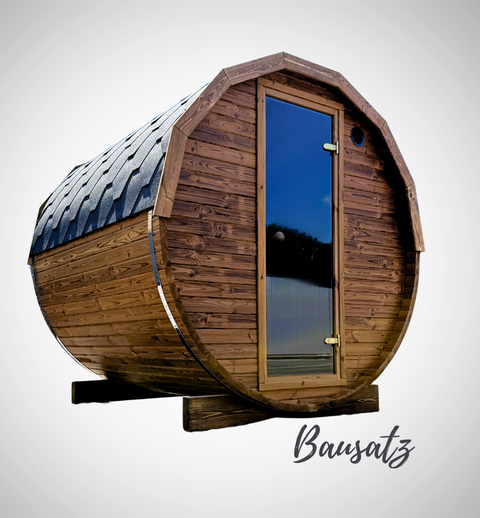 rundes Thermoholz Saunafass tynny Bausatz