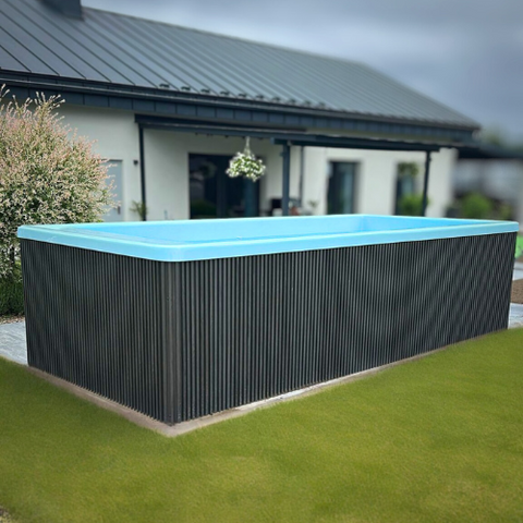 Holz-Aufstellpool allas M