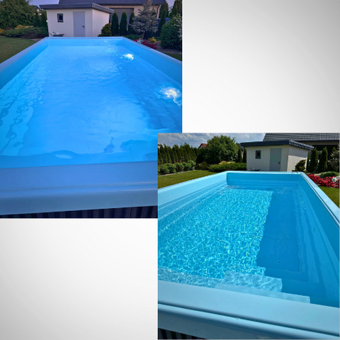 Holz-Aufstellpool allas M