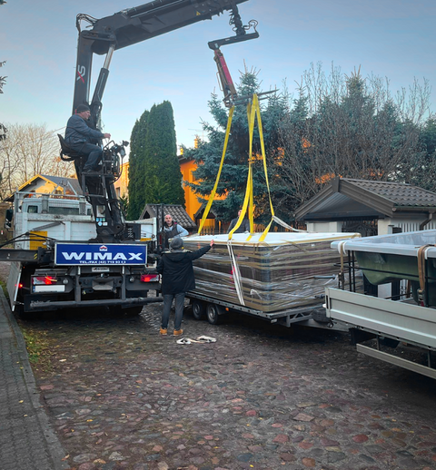 Holz-Aufstellpool allas combi