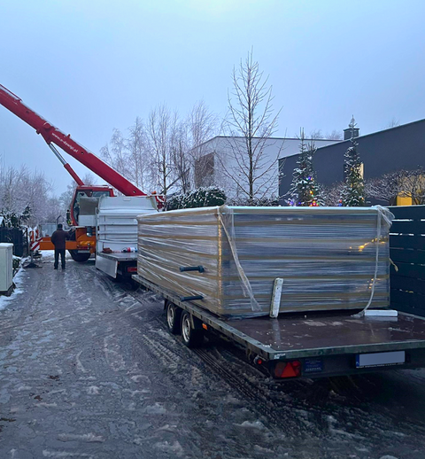 Holz-Aufstellpool allas combi