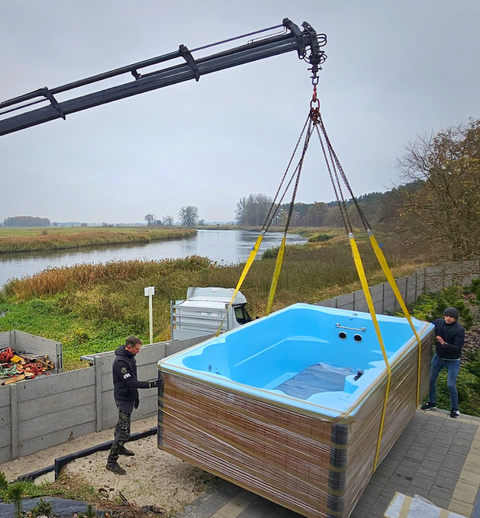 Holz-Aufstellpool allas combi