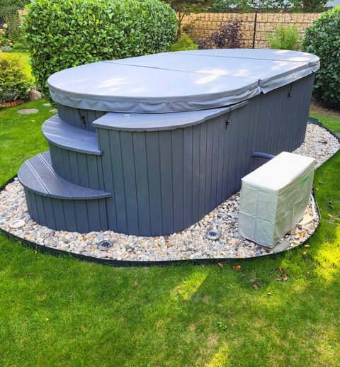 Holz-Aufstellpool allas S