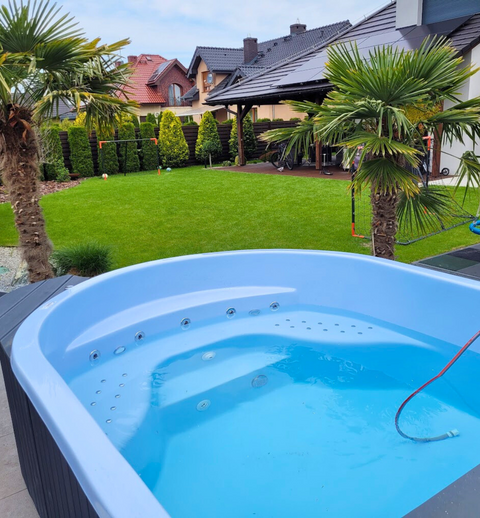 Holz-Aufstellpool allas S