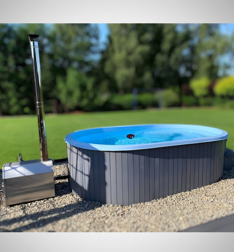 Holz-Aufstellpool allas S