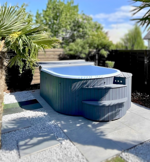 Holz-Aufstellpool allas S