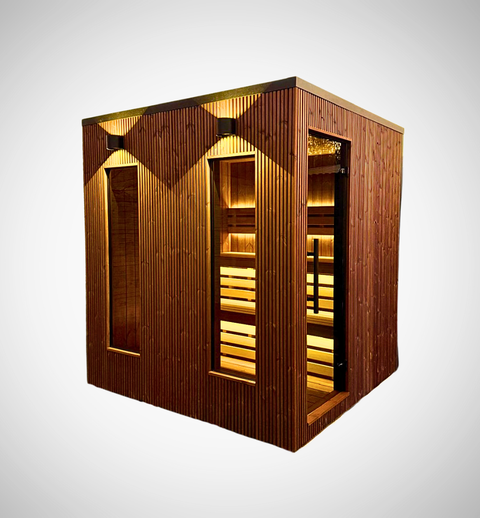 Premium Thermoholz Saunahaus salo 210x220