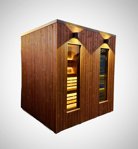 Premium Thermoholz Saunahaus salo 210x220