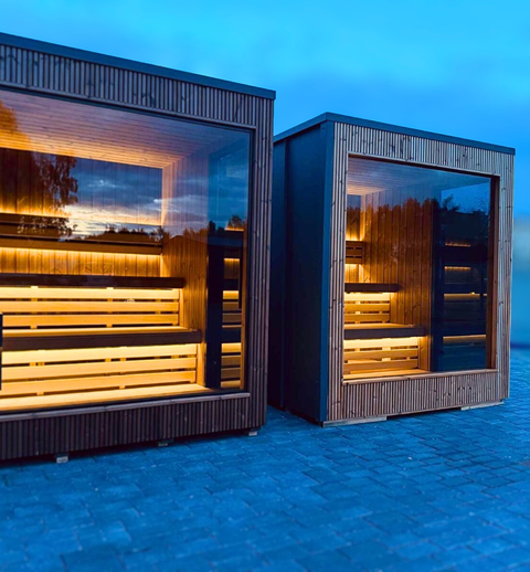 Premium Thermoholz Saunahaus salo 250x220