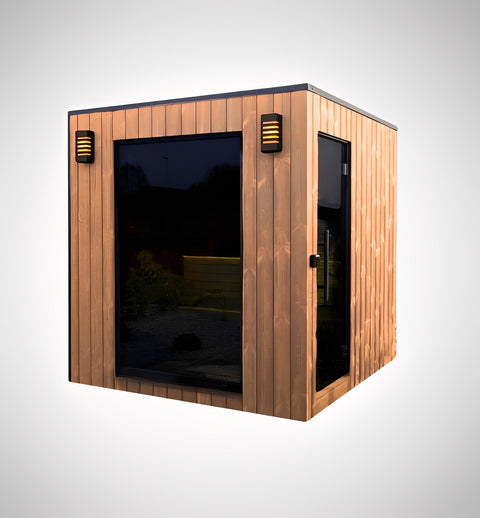 Premium Thermoholz Saunahaus salo 210x220