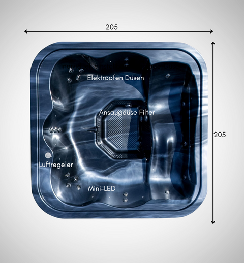 Whirlpool poreallas L Acryl WiFi