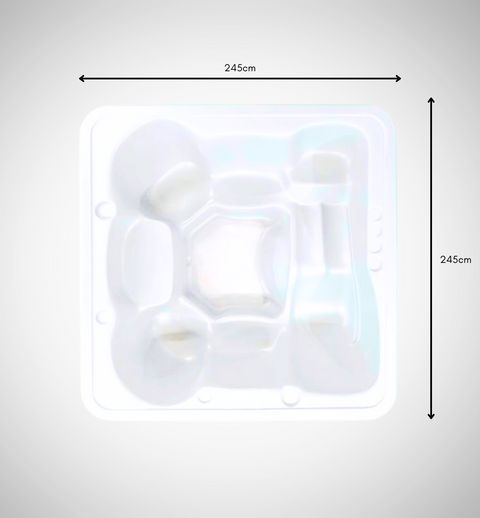 Whirlpool poreallas XL Acryl Hybrid