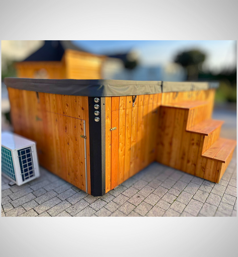 Holz-Aufstellpool allas combi