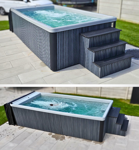 Holz-Aufstellpool allas M