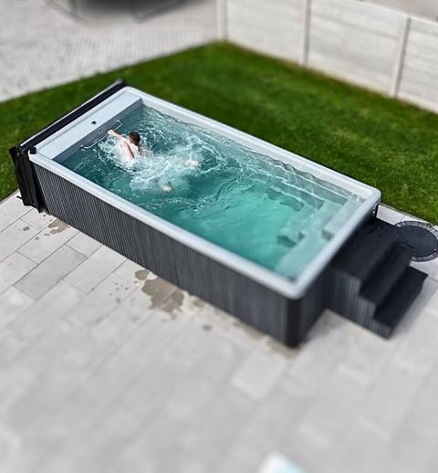 Holz-Aufstellpool allas M