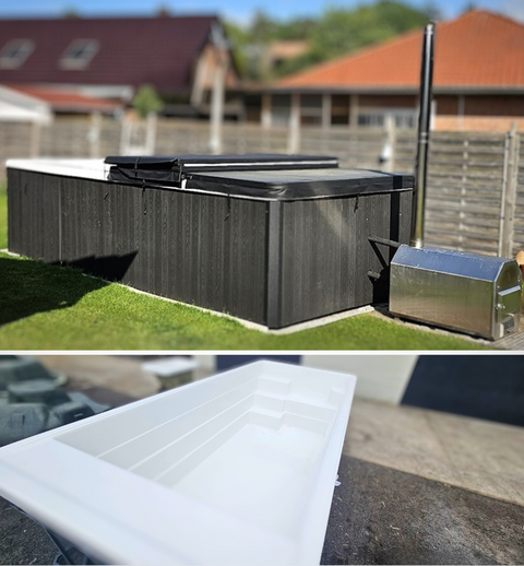 Holz-Aufstellpool allas M