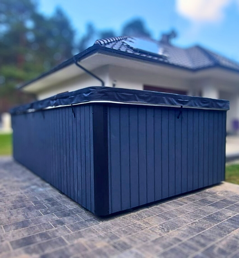 Holz-Aufstellpool allas M