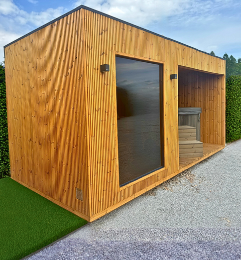 Thermoholz 1-Raum SPA hyvin talo 500x220