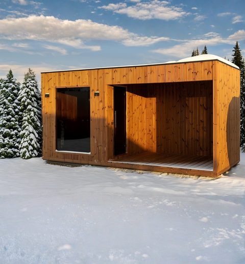 Thermoholz 1-Raum SPA hyvin talo 500x220