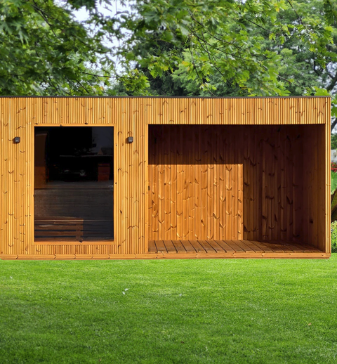 Thermoholz 1-Raum SPA hyvin talo 500x220