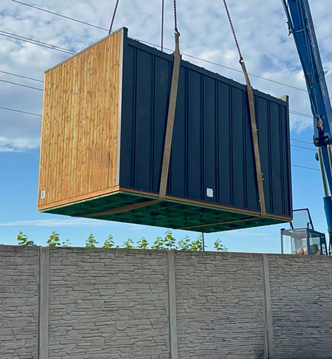 Thermoholz 1-Raum SPA hyvin talo 500x220