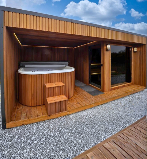 Thermoholz 1-Raum SPA hyvin talo 550x220