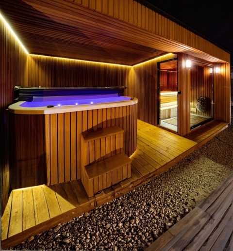 Thermoholz 1-Raum SPA hyvin talo 550x220