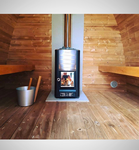 Thermoholz Saunapod iglu Bausatz