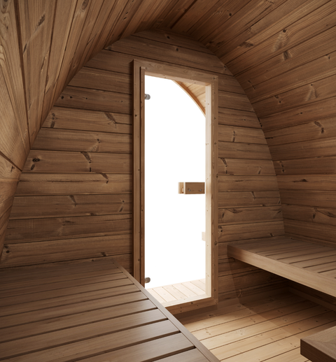 Thermoholz Saunapod iglu Bausatz