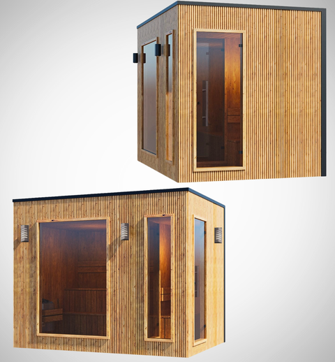 Thermoholz 2-Raum Saunahaus jalon 350x220