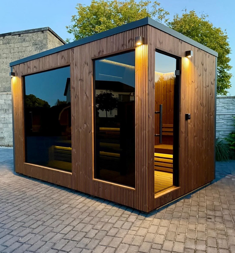 Thermoholz 2-Raum Saunahaus jalon 350x220