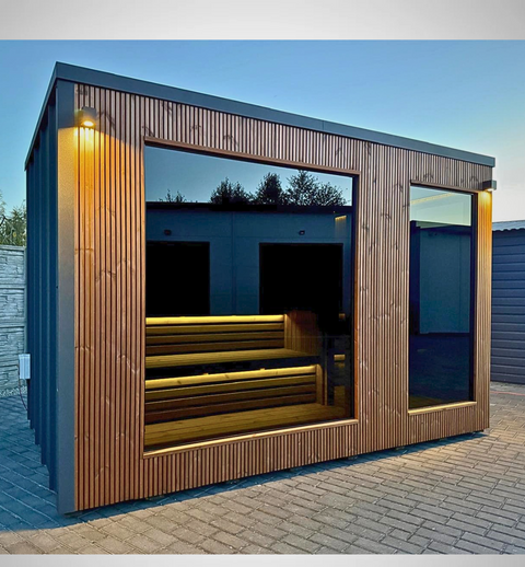 Thermoholz 2-Raum Saunahaus jalon 350x220