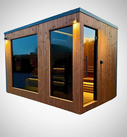 Thermoholz 2-Raum Saunahaus jalon 350x220