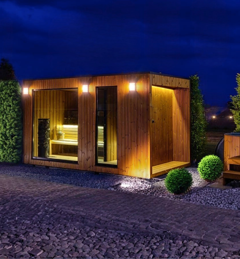 Thermoholz 2-Raum Saunahaus jalon 400x220