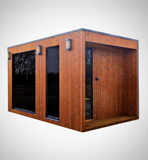 Thermoholz 2-Raum Saunahaus jalon 400x220