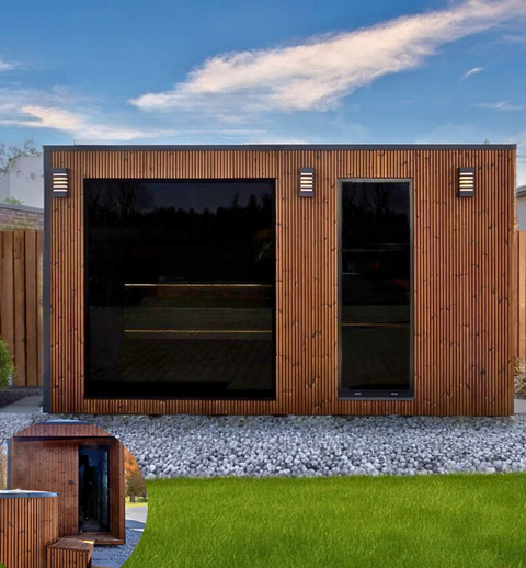 Thermoholz 2-Raum Saunahaus jalon 400x220