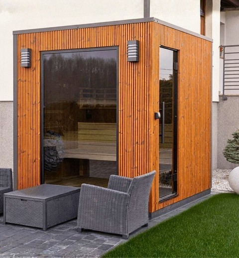 Thermoholz 1-Raum Saunahaus salo 210x220