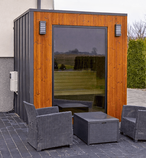 Thermoholz 1-Raum Saunahaus salo 210x220