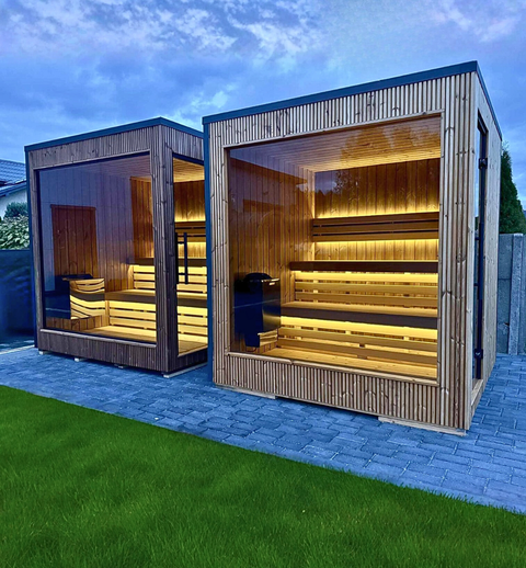 Thermoholz 1-Raum Saunahaus salo 250x220