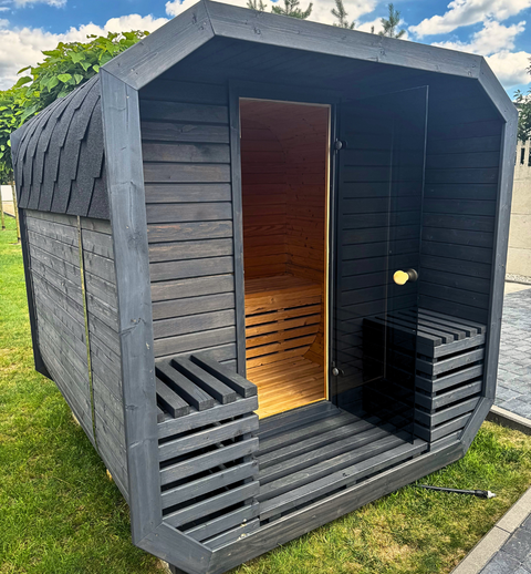 Qube Saunafass neli